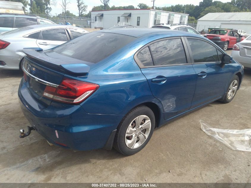 2013 HONDA CIVIC SDN LX 2HGFB2F54DH585509