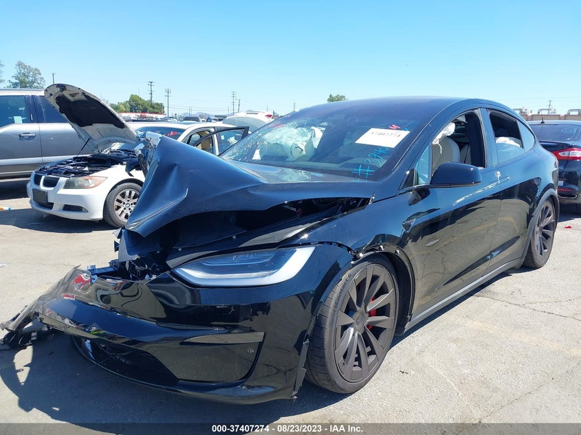 2023 TESLA MODEL X MOTORS FRONT PERMANE(VIN: 7SAXCBE65PF401430