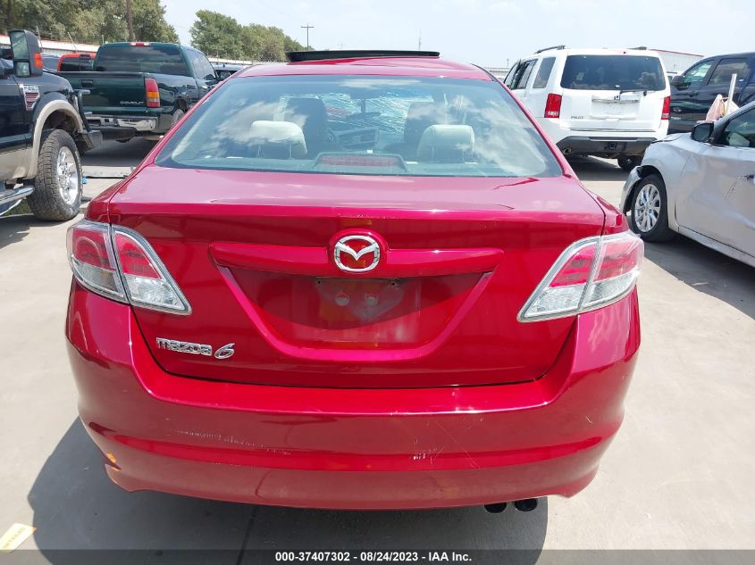 2013 MAZDA MAZDA6 I TOURING - 1YVHZ8DH9D5M10581