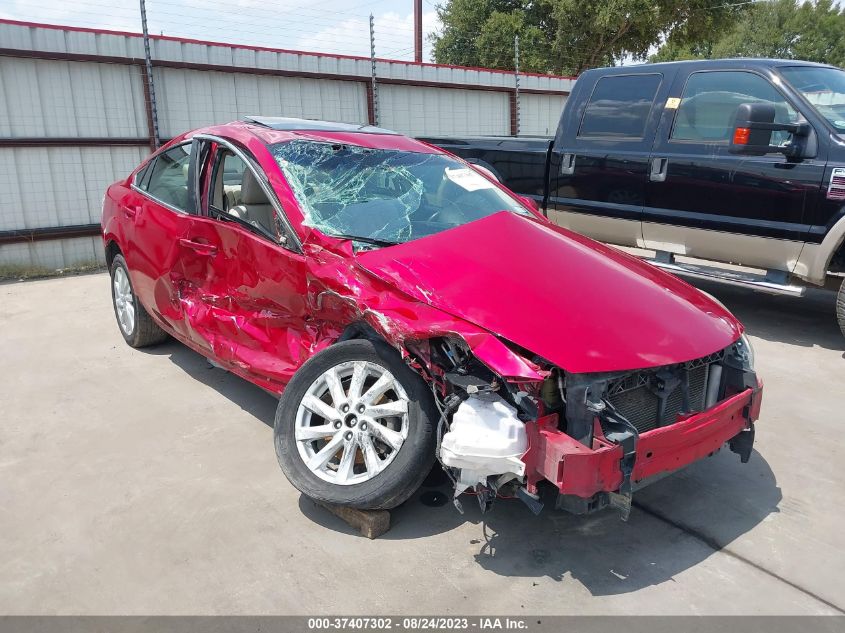 2013 MAZDA MAZDA6 I TOURING - 1YVHZ8DH9D5M10581