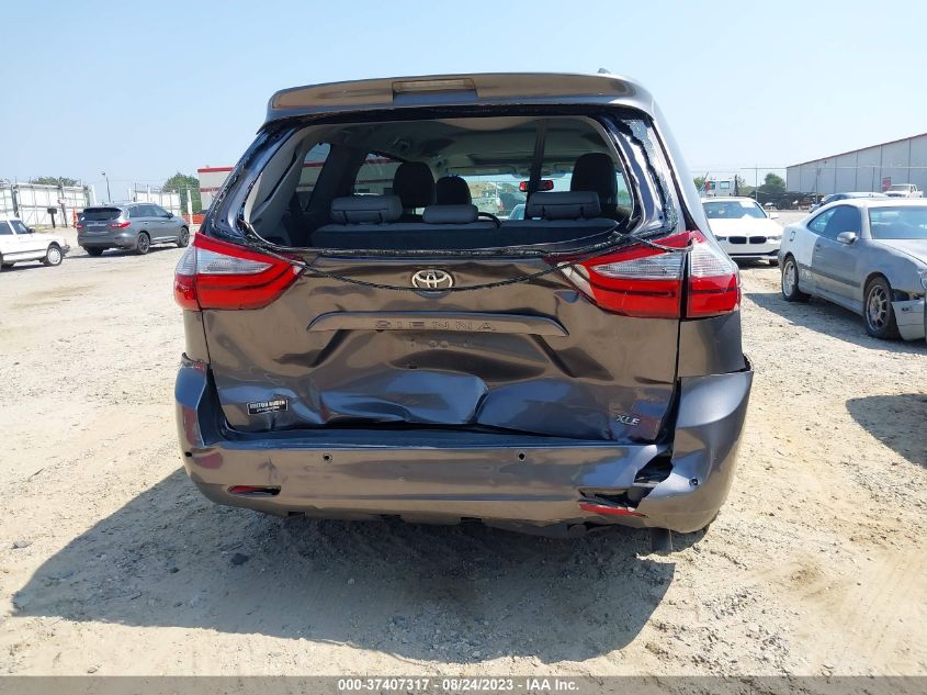 2016 TOYOTA SIENNA XLE/XLE AAS/LTD - 5TDYK3DC0GS711479