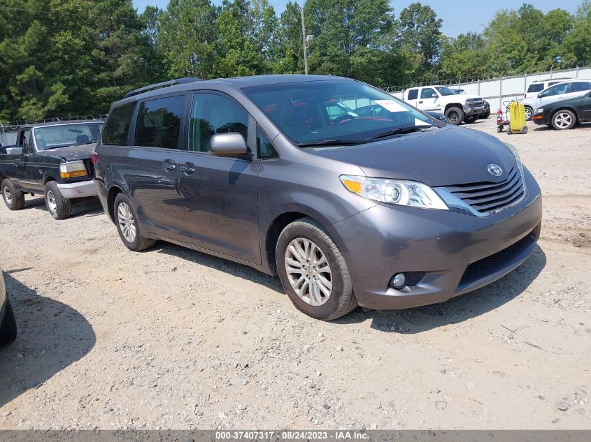 2016 TOYOTA SIENNA XLE/XLE AAS/LTD - 5TDYK3DC0GS711479