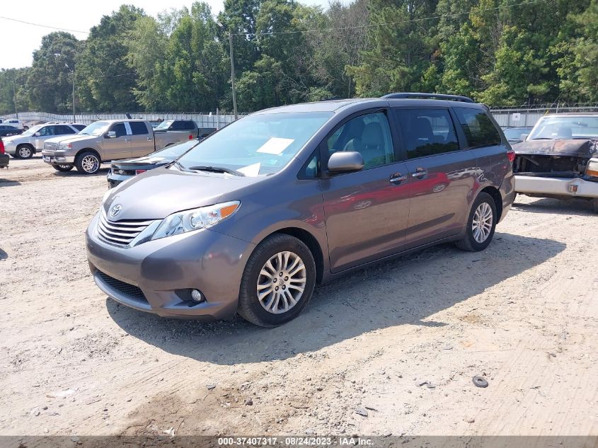 2016 TOYOTA SIENNA XLE/XLE AAS/LTD - 5TDYK3DC0GS711479