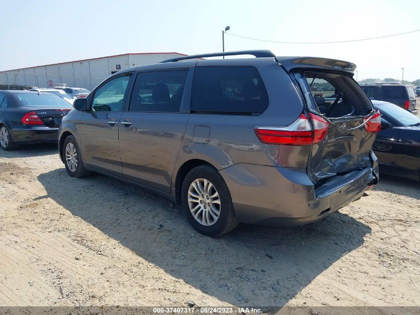 2016 TOYOTA SIENNA XLE/XLE AAS/LTD - 5TDYK3DC0GS711479