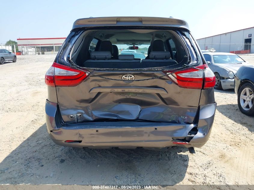 2016 TOYOTA SIENNA XLE/XLE AAS/LTD - 5TDYK3DC0GS711479