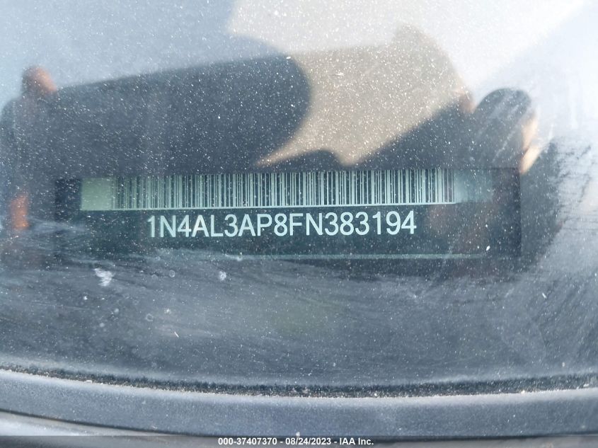 2015 NISSAN ALTIMA 2.5 S - 1N4AL3AP8FN383194