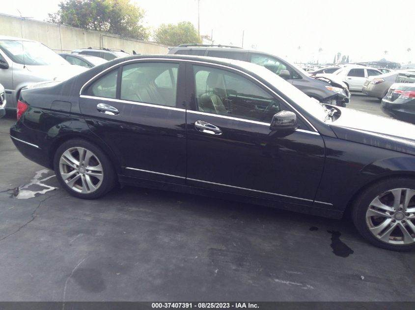 2013 MERCEDES-BENZ C-CLASS C 250 - WDDGF4HB3DF965227