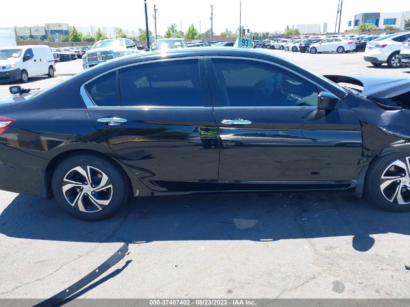 2016 HONDA ACCORD SEDAN LX - 1HGCR2F37GA212819