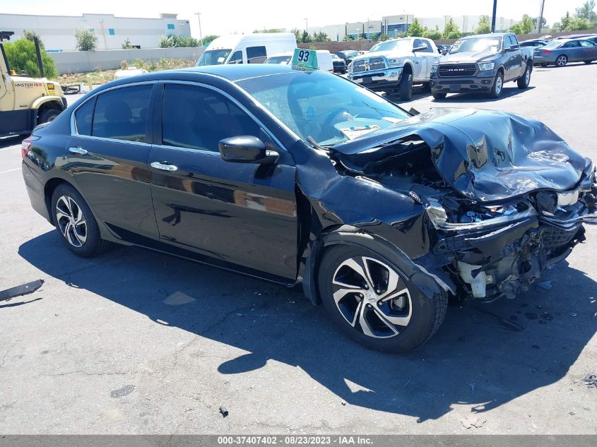 2016 HONDA ACCORD SEDAN LX - 1HGCR2F37GA212819