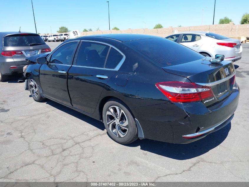 2016 HONDA ACCORD SEDAN LX - 1HGCR2F37GA212819