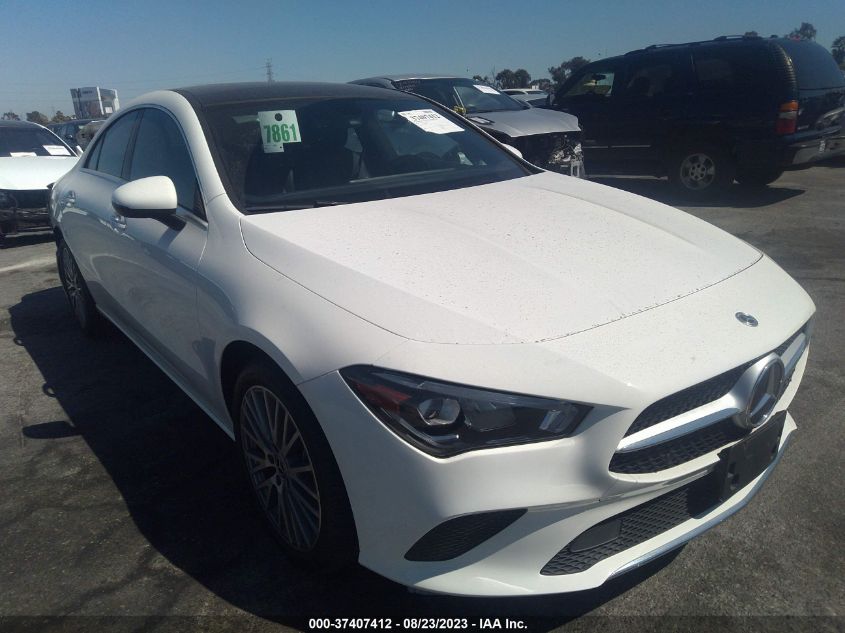 2022 MERCEDES-BENZ CLA CLA 250 - W1K5J4GB1NN249750