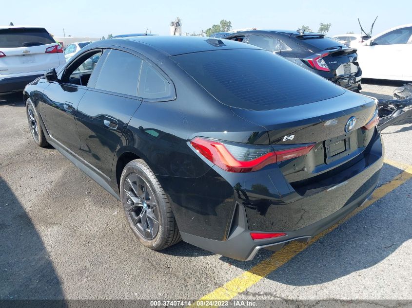 2023 BMW I4 EDRIVE40 WBY73AW06PFR17257