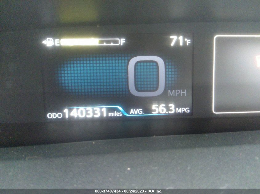 2016 TOYOTA PRIUS FOUR - JTDKARFU9G3015092