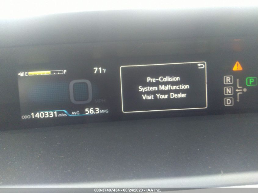 2016 TOYOTA PRIUS FOUR - JTDKARFU9G3015092