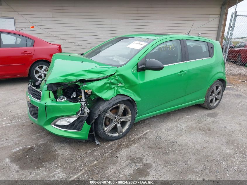 2014 CHEVROLET SONIC RS - 1G1JG6SB1E4231743