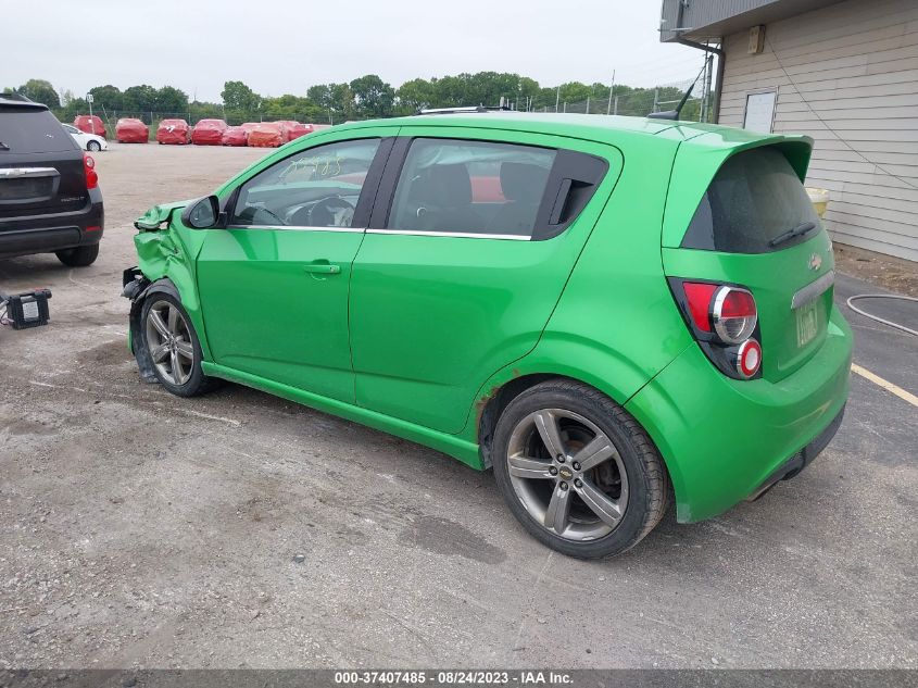 2014 CHEVROLET SONIC RS - 1G1JG6SB1E4231743