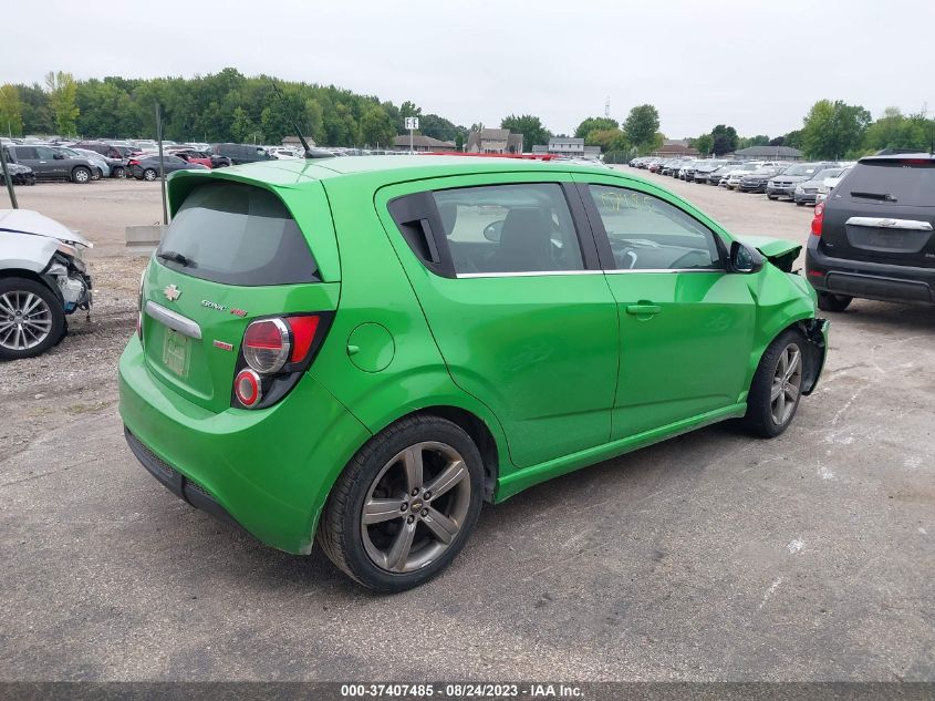 2014 CHEVROLET SONIC RS - 1G1JG6SB1E4231743