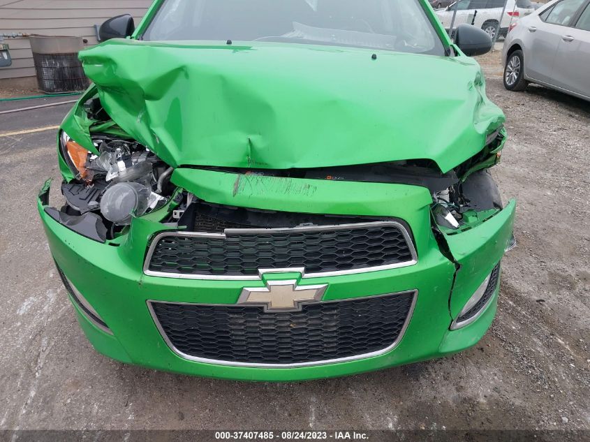 2014 CHEVROLET SONIC RS - 1G1JG6SB1E4231743