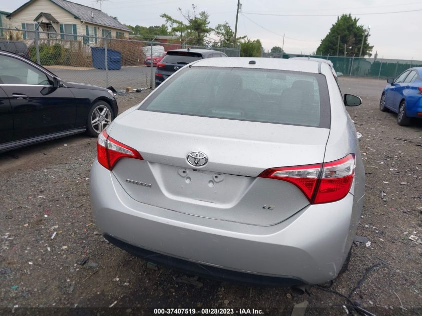 2014 TOYOTA COROLLA L/LE/S/S PLUS/LE PLUS - 5YFBURHEXEP130639