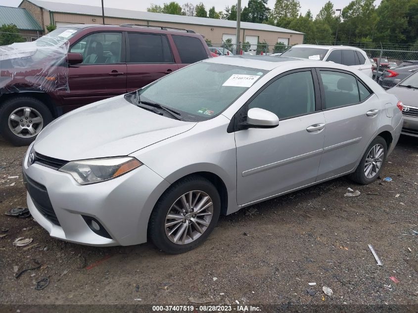 2014 TOYOTA COROLLA L/LE/S/S PLUS/LE PLUS - 5YFBURHEXEP130639