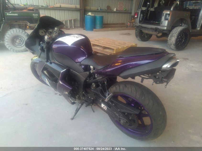 2007 KAWASAKI ZX600 P - JKAZX4P157A024107