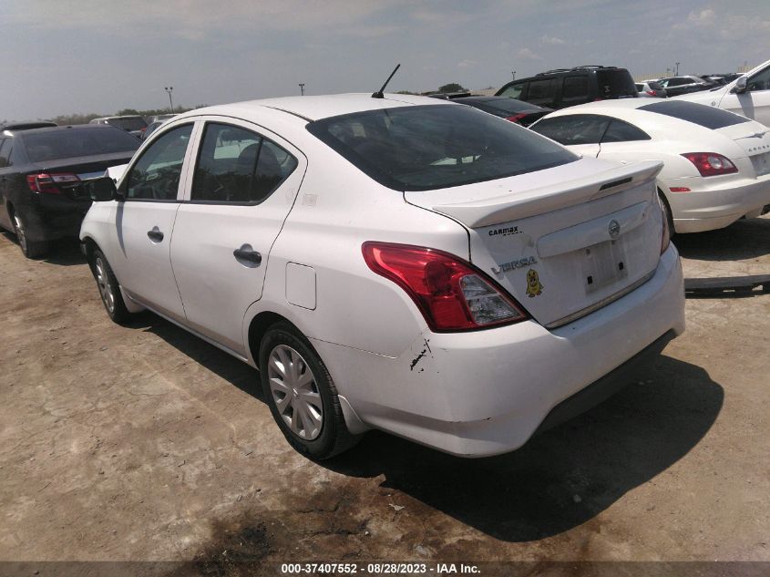 2017 NISSAN VERSA SEDAN S PLUS 3N1CN7AP7HL890873