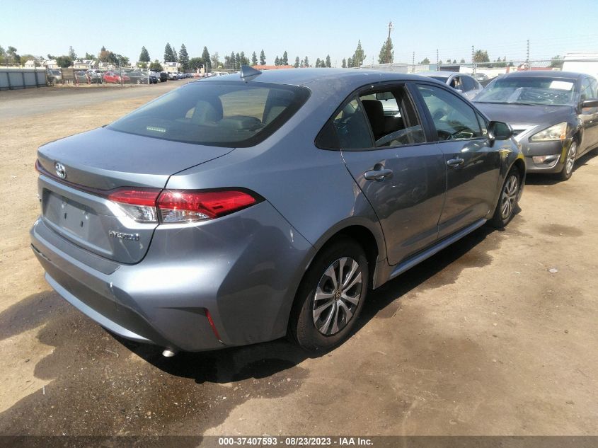 2020 TOYOTA COROLLA HYBRID LE - JTDEBRBE0LJ009101