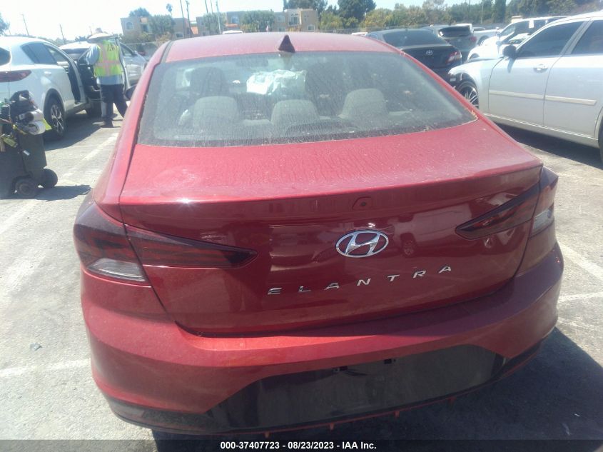 2020 HYUNDAI ELANTRA SEL - KMHD84LF2LU941282