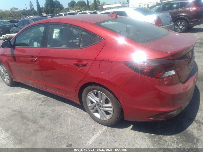 2020 HYUNDAI ELANTRA SEL - KMHD84LF2LU941282