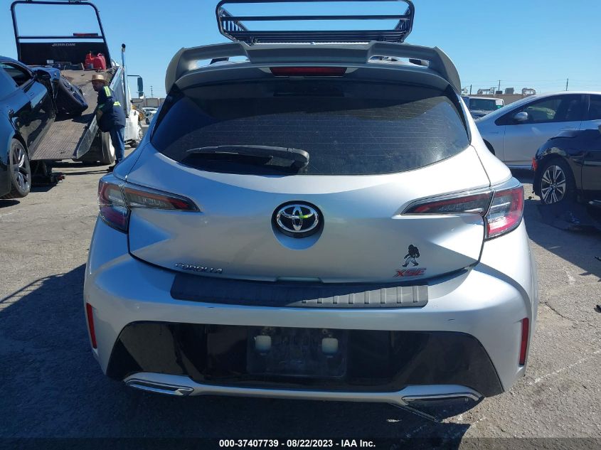 2019 TOYOTA COROLLA HATCHBACK SE/XSE JTNK4RBE2K3002064