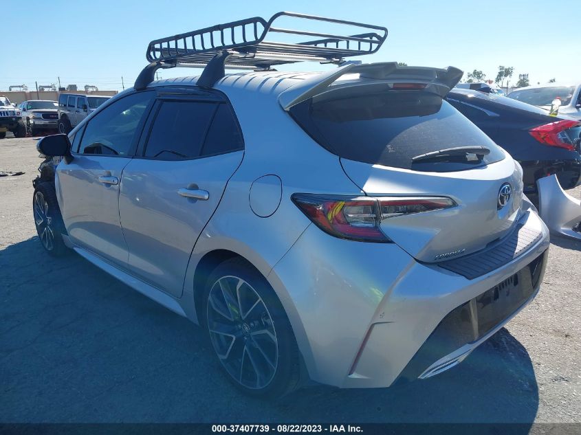 2019 TOYOTA COROLLA HATCHBACK SE/XSE JTNK4RBE2K3002064