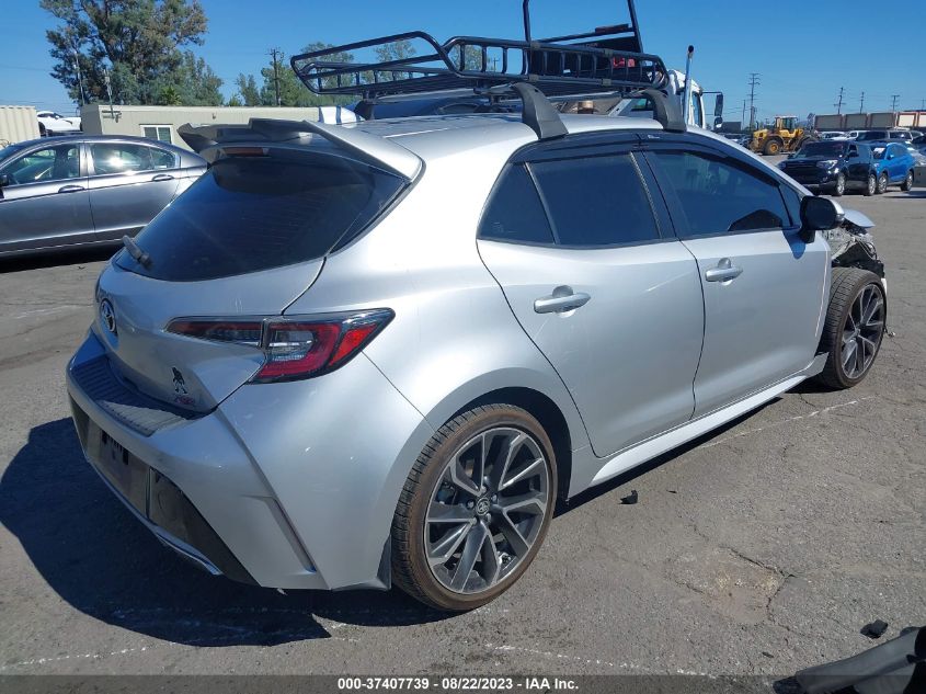 2019 TOYOTA COROLLA HATCHBACK SE/XSE JTNK4RBE2K3002064