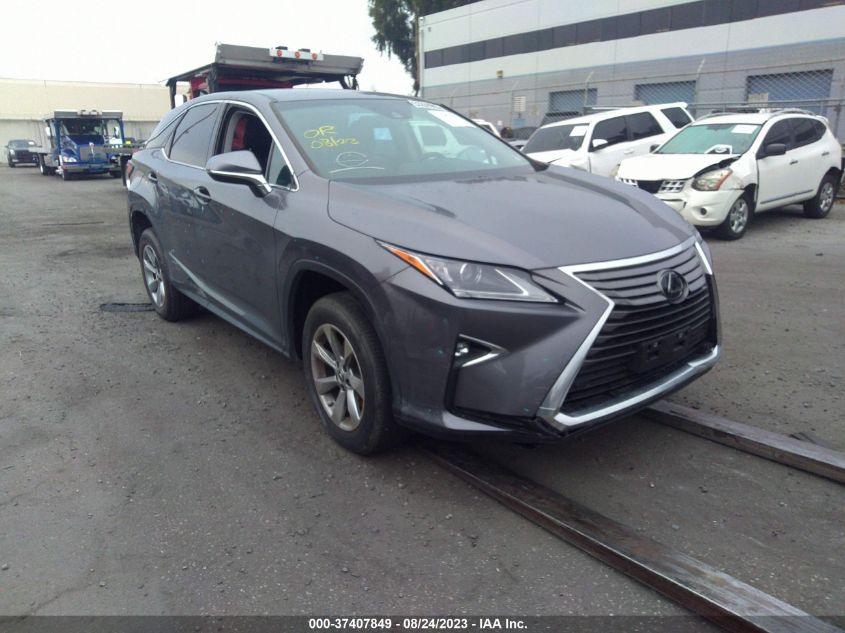 2019 LEXUS RX RX 350 - 2T2ZZMCA9KC135524