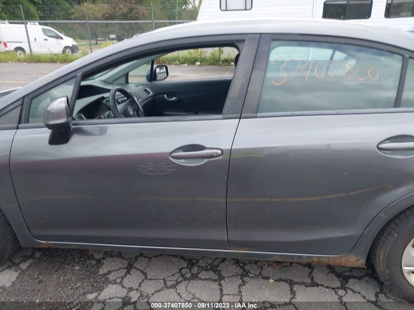 2013 HONDA CIVIC SDN LX - 19XFB2F54DE210956