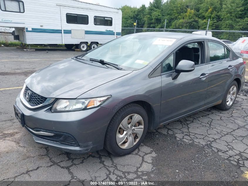 2013 HONDA CIVIC SDN LX - 19XFB2F54DE210956