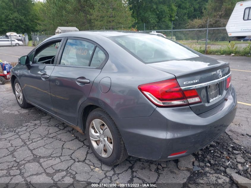 2013 HONDA CIVIC SDN LX - 19XFB2F54DE210956