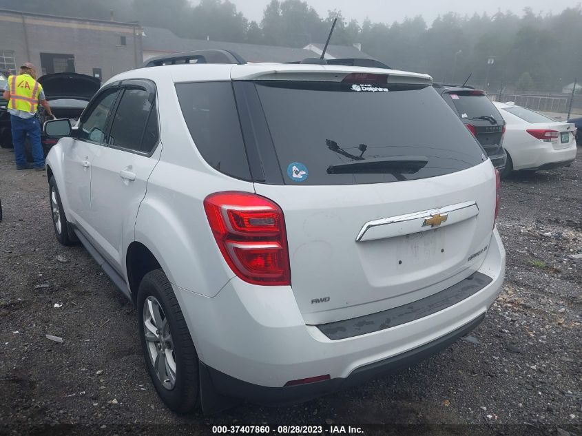 2016 CHEVROLET EQUINOX LT - 2GNFLFEK6G6252777