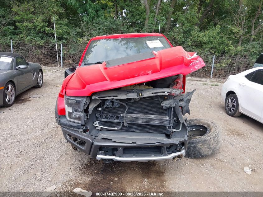2018 FORD F-150 RAPTOR - 1FTFW1RG6JFD10232