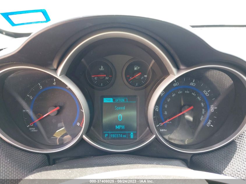 2015 CHEVROLET CRUZE LT - 1G1PE5SB6F7273612