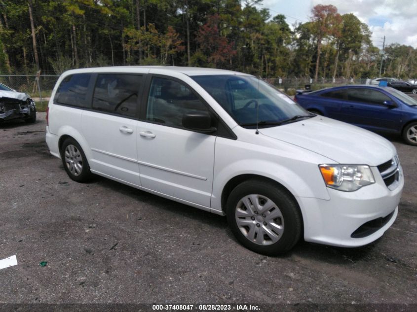 2017 DODGE GRAND CARAVAN SE - 2C4RDGBG4HR867207