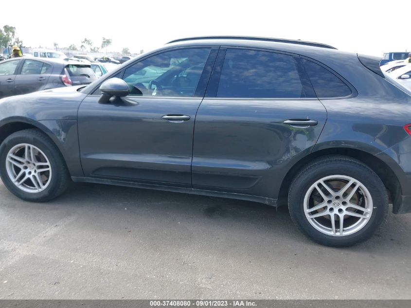 2017 PORSCHE MACAN - WP1AA2A56HLB02872