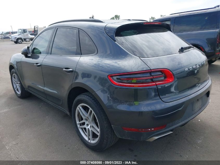 2017 PORSCHE MACAN - WP1AA2A56HLB02872