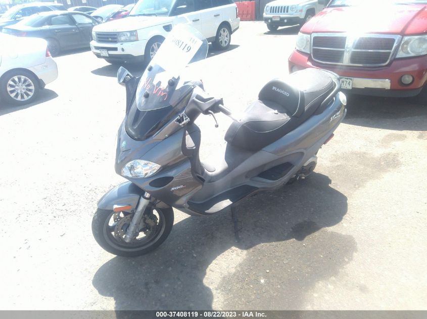 2007 PIAGGIO X9 EVOLUTION 500 ZAPM270W175001811
