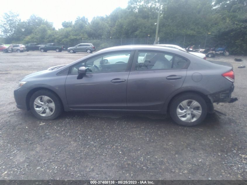 2015 HONDA CIVIC SEDAN LX - 19XFB2F55FE286205