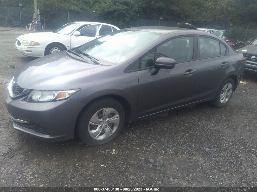 2015 HONDA CIVIC SEDAN LX - 19XFB2F55FE286205