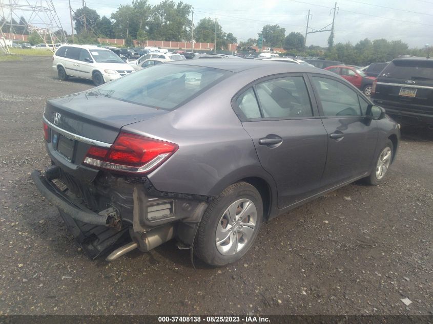 2015 HONDA CIVIC SEDAN LX - 19XFB2F55FE286205