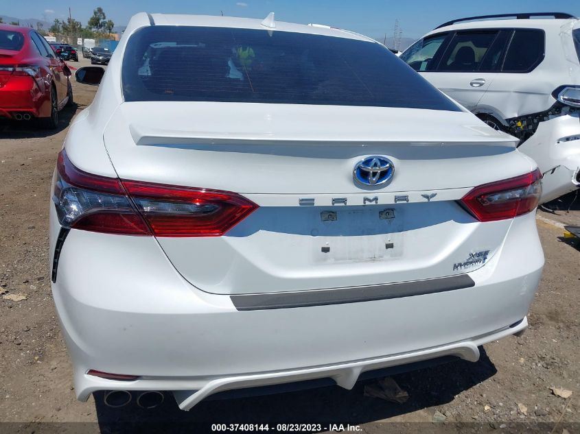 2022 TOYOTA CAMRY HYBRID XSE - 4T1K31AKXNU576759