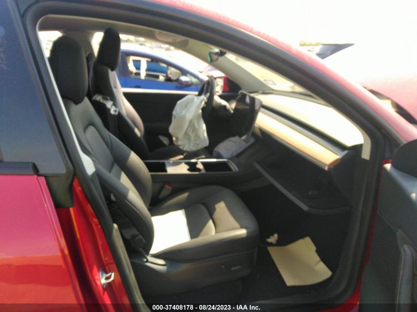 2022 TESLA MODEL Y LONG RANGE - 7SAYGDEE3NF369652