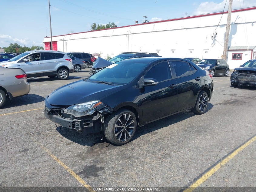 VIN 2T1BURHE6JC037045 2018 TOYOTA COROLLA L/LE/XLE/SE/XSE