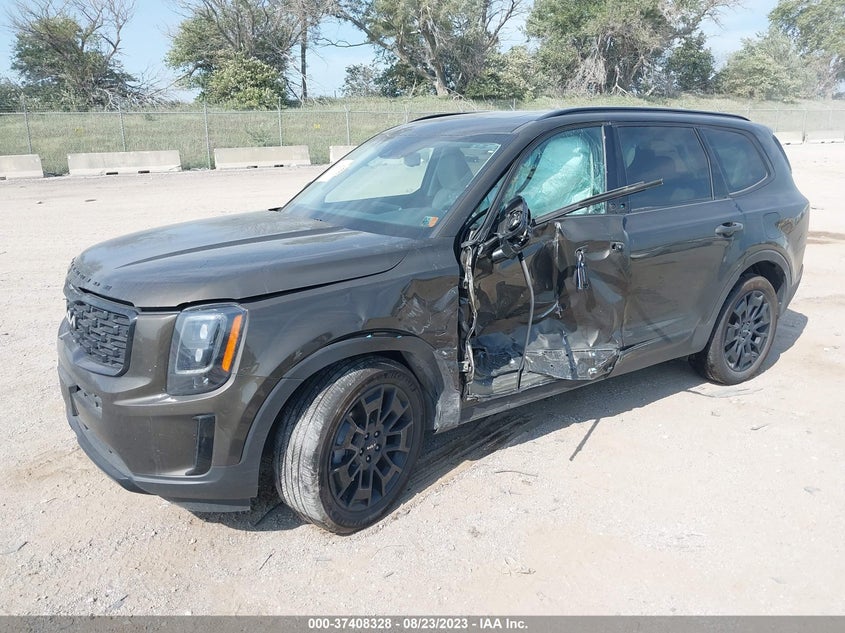 VIN 5XYP3DHC5NG258155 2022 KIA TELLURIDE EX